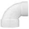 Charlotte Pipe And Foundry Charlotte Pipe 4 in. Hub X 3 in. D Hub PVC Elbow 1 pk PVC003290600 - alternate 4